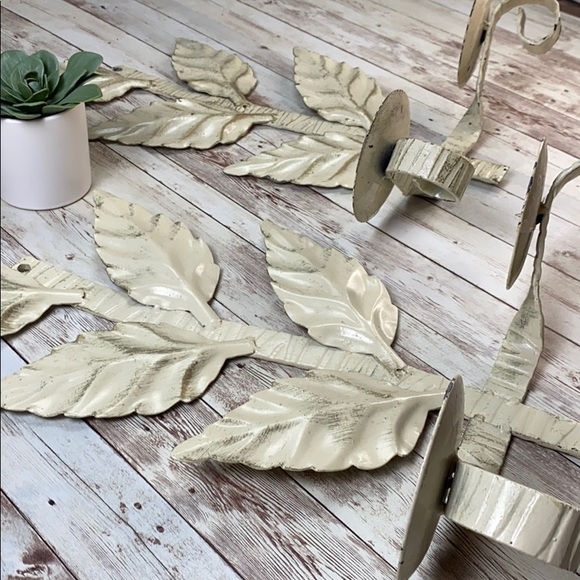 cast iron candleholders Accents Vintage Cast Iron Wall Candle